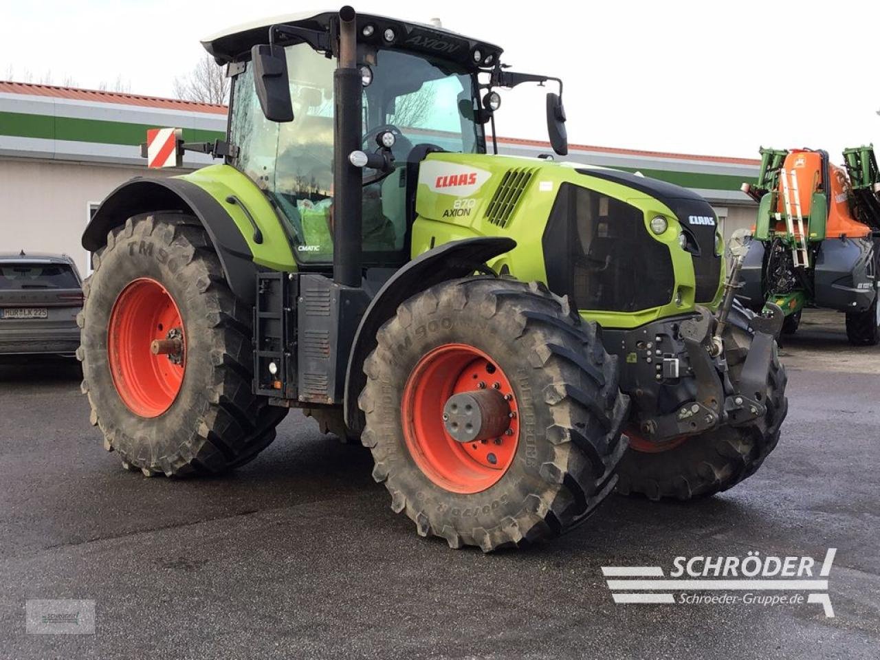 Traktor del tipo CLAAS AXION 870 CMATIC | RTK | S10 TERMINAL, Gebrauchtmaschine en Wildeshausen (Imagen 5)